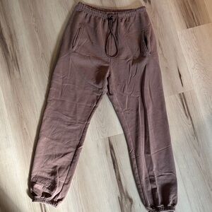 Mocha Brown Jogger Pants